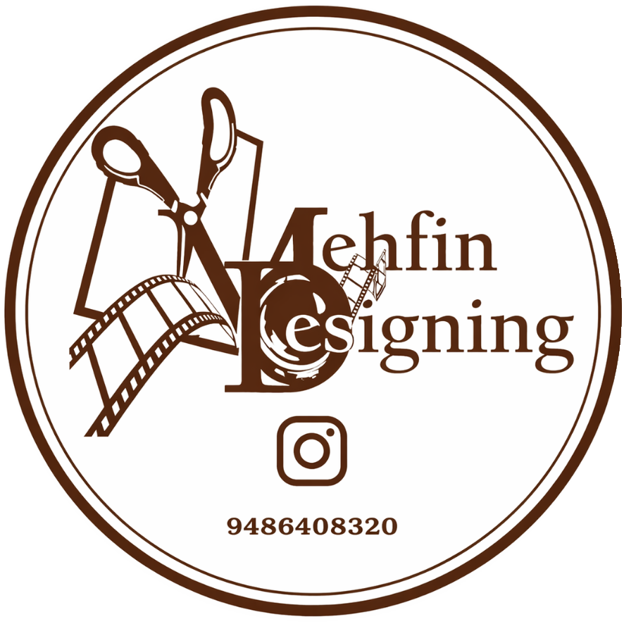 Mehfin Designing Circular Emblem Logo
