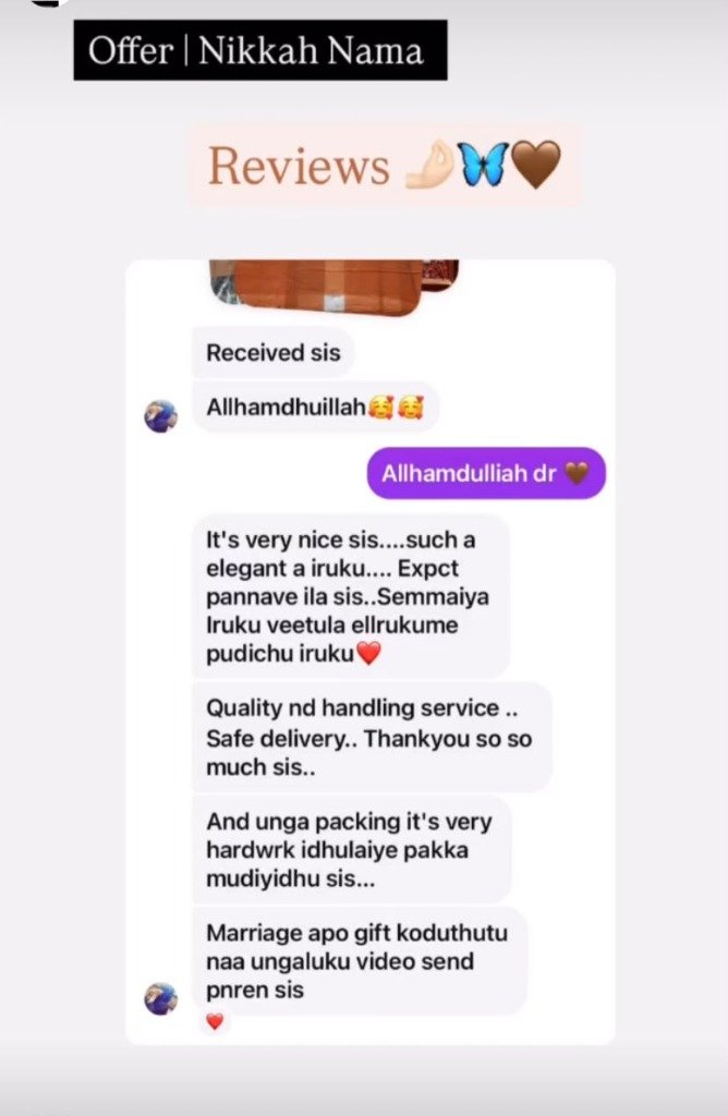 Client Review on Safe Delivery and Packing